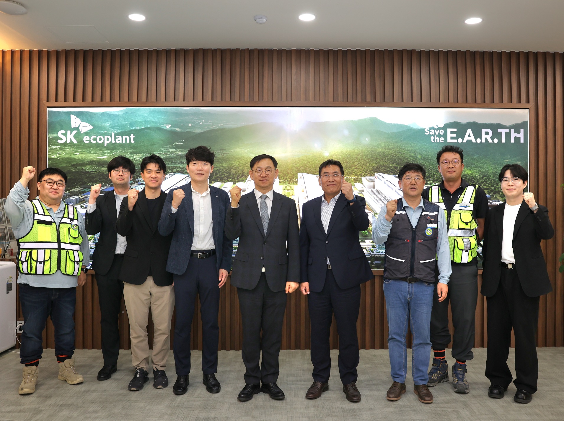 첨단반도체 테스트베드 트리니티팹 구축 현장 방문